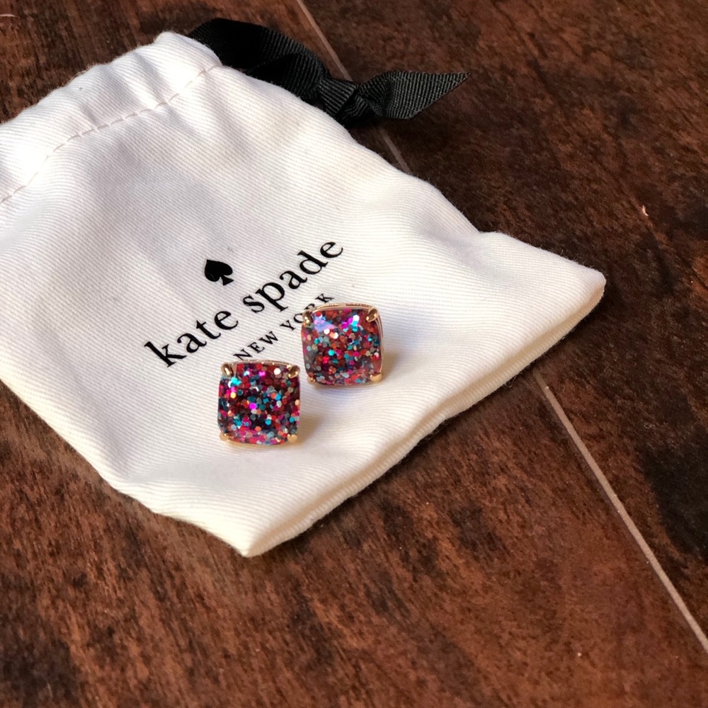 Kate Spade Multicolor Square Studs